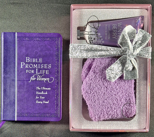 Self-Care Foot Pamper with Devotional Gift Set FREE SHIPPING