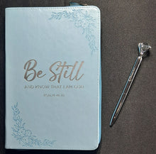 Load image into Gallery viewer, Journal &amp; Pen Gift Set Be Still (FREE Shipping)