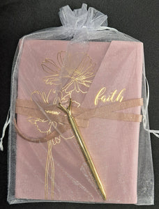 Journal & Pen Gift Set FAITH (FREE Shipping)