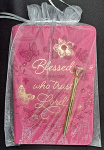 Journal & Pen Gift Set Blessed is... (FREE Shipping)