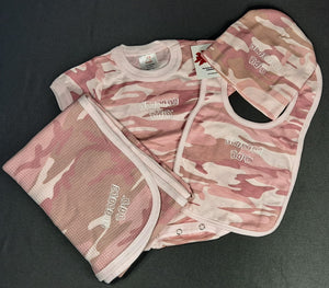 Baby Gift Box Set PINK CAMO Local Pick Up