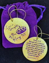 Load image into Gallery viewer, Blessed 24:7®️ Daughter of the King Keepsake FREE SHIPPING