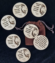 Load image into Gallery viewer, Blessed 24:7®️ Man of God Keepsake Coin FREE SHIPPING