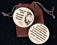 Load image into Gallery viewer, Blessed 24:7®️ Man of God Keepsake Coin FREE SHIPPING