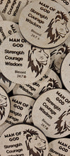 Load image into Gallery viewer, Blessed 24:7 Man of God Keepsake Coin FREE SHIPPING