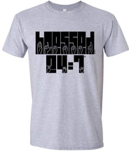 Load image into Gallery viewer, Blessed 24:7 (ASL) T-shirts - Unisex Sign Language FREE SHIPPING
