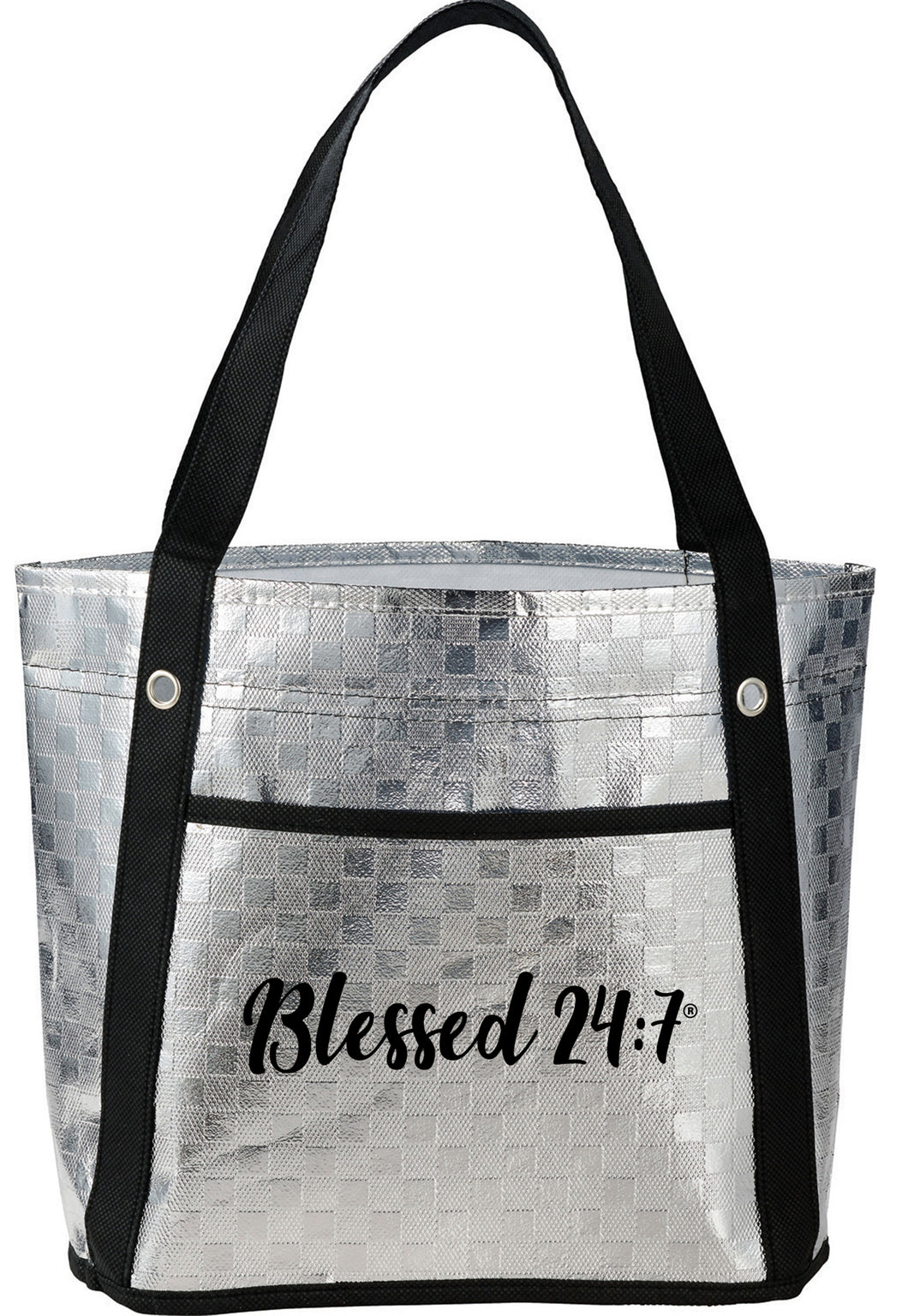 Blessed 24:7 Metallic Mini Tote FREE SHIPPING