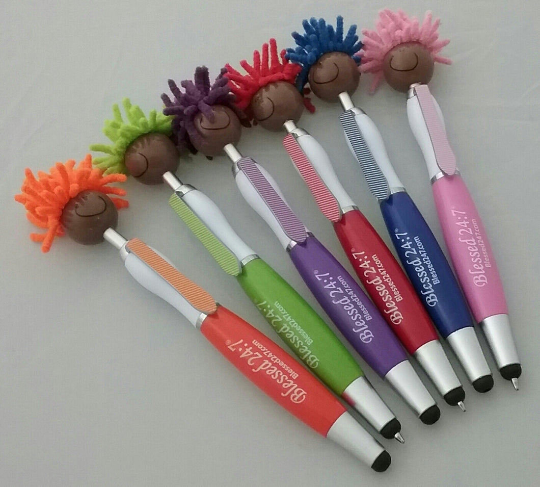 Blessed 24:7 Mop Toppers (Ink Pens) Stylus (Sold in Set of 5pcs) FREE SHIPPING