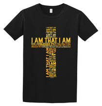 Load image into Gallery viewer, Blessed 24:7 (I AM THAT I AM) Unisex T-shirt Black FREE SHIPPING