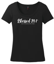 Load image into Gallery viewer, CLOSEOUT Ladies Tee ...even on a bad day GOD is Good... FREE SHIPPING