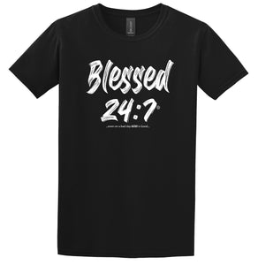 Blessed 24:7®️ Glow In The Dark T-shirt (Unisex) FREE SHIPPING
