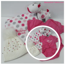 Load image into Gallery viewer, Blessed 24:7 Baby Blanket Gift Set FREE SHIPPING