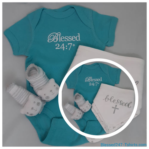 Blessed 24:7 Baby Gift Set FREE SHIPPING