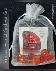 You're Worth More Than Precious Rubies Gift FREE SHIPPING (5pcs)
