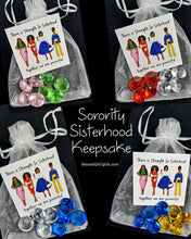 Load image into Gallery viewer, Sorority Sisterhood Keepsake Gifts (sold in sets of 5) FREE Shipping