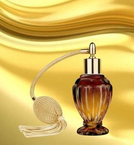 Blessed 24:7 Anointing Oil (Frankincense & Myrrh) Antique Style Spray Bottle (Gold) FREE SHIPPING