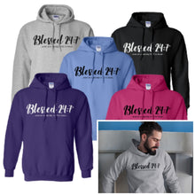 Load image into Gallery viewer, Blessed 24:7 HOODIES Sweatshirts ...even on a bad day GOD is Good... Unisex FREE SHIPPING