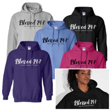 Load image into Gallery viewer, Blessed 24:7 HOODIES Sweatshirts ...even on a bad day GOD is Good... Unisex FREE SHIPPING