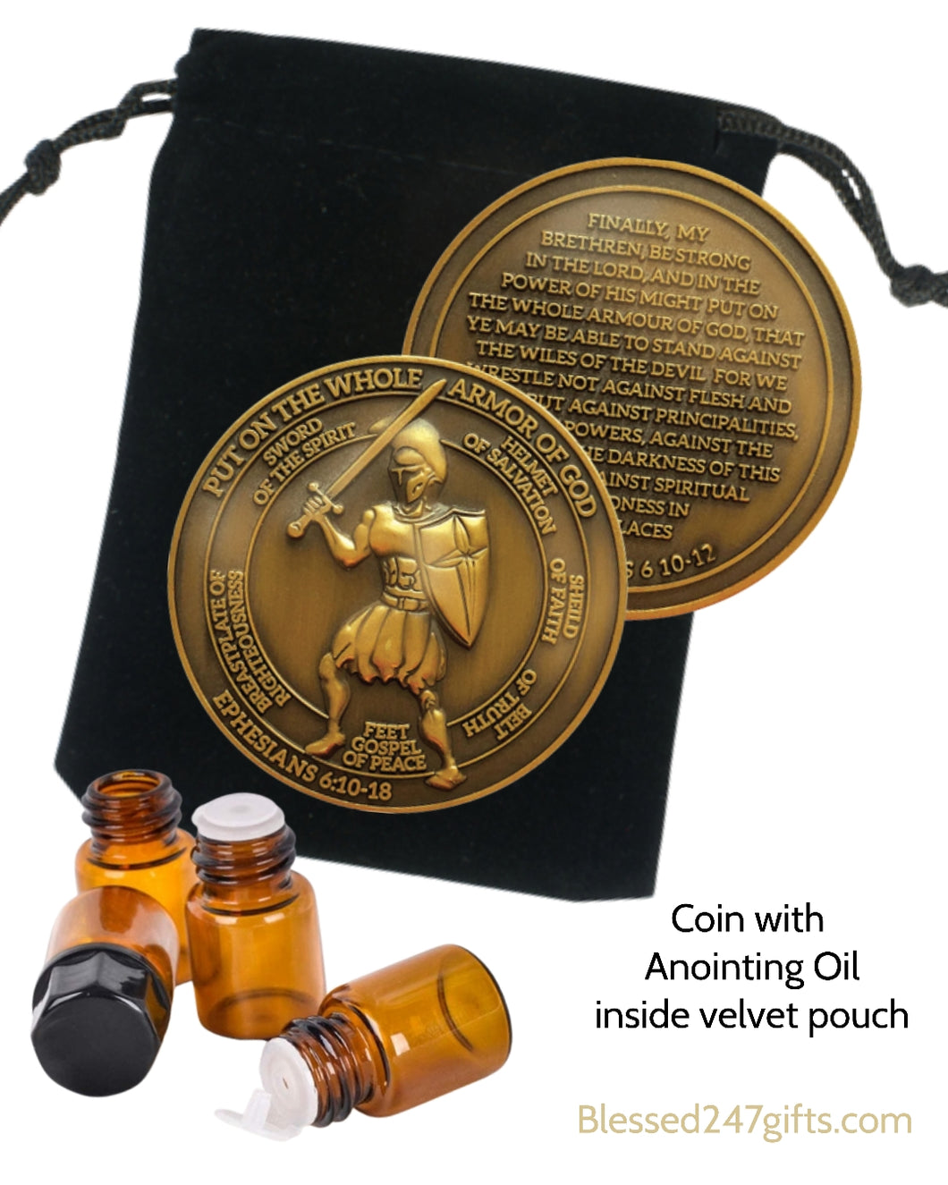 Coin Armor of God Gift Set FREE SHIPPING
