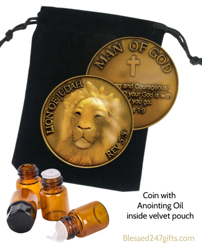 Coin Lion of Judah Gift Set FREE SHIPPING