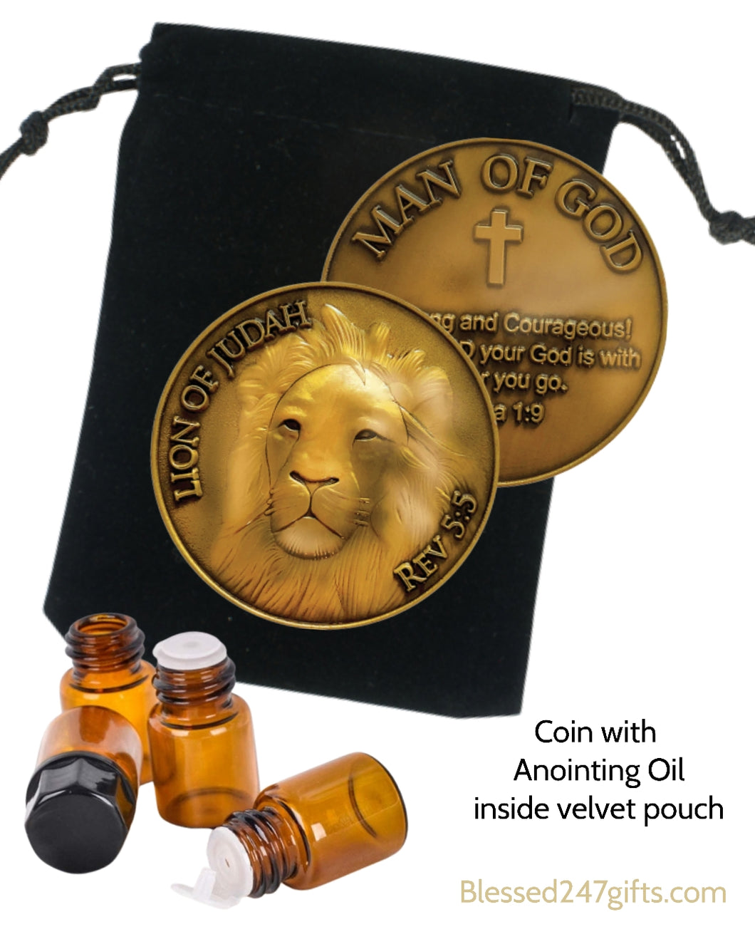 Coin Lion of Judah Gift Set FREE SHIPPING