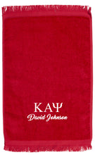 Load image into Gallery viewer, Hand Towels (GREEK) Life Fraternity PERSONALIZED FREE SHIPPING