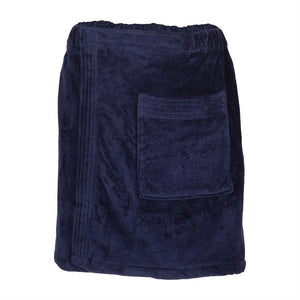 Men's Spa Wrap Navy Blue Gift Set FREE SHIPPING