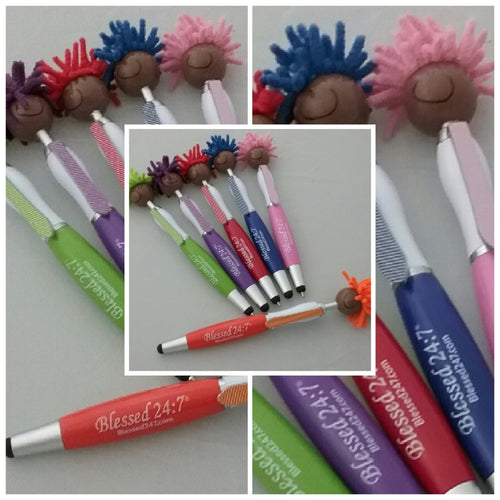 Blessed 24:7 Mop Toppers (Ink Pens) Stylus (Sold in Set of 5pcs) FREE SHIPPING