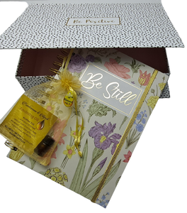 Journal □ Anointing Oil □ Gift Box (Be Still) FREE SHIPPING