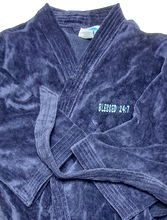 Load image into Gallery viewer, Men&#39;s Bath Robe Gift Set Navy FREE SHIPPING