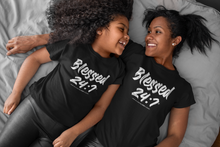 Load image into Gallery viewer, Blessed 24:7 Glow In The Dark (YOUTH) T-shirt FREE Shipping